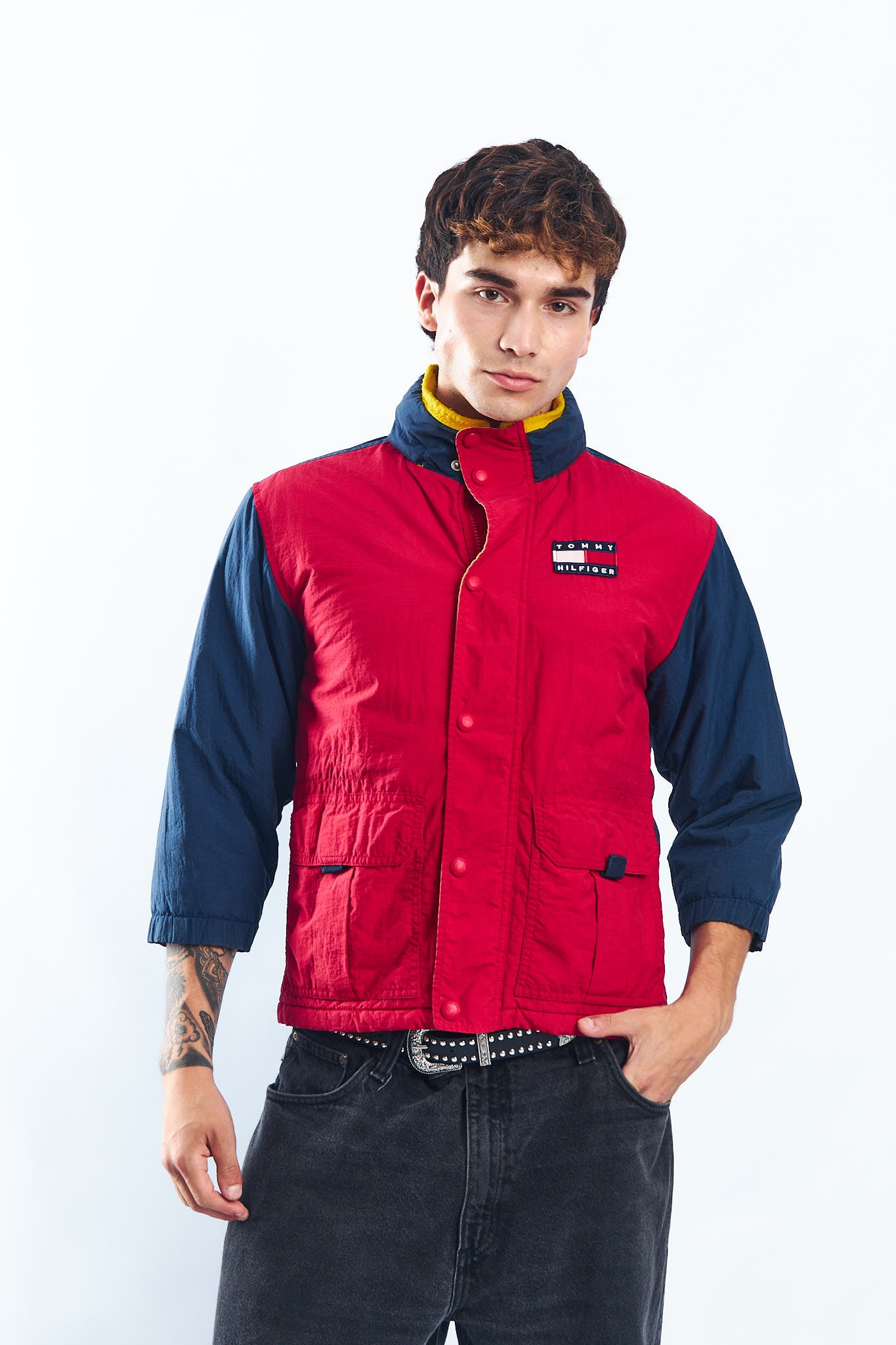1990 Vintage Tommy Hilfiger Big Logo Jacket (XS/S)