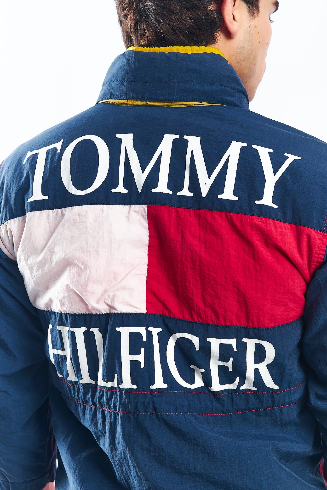 1990 Vintage Tommy Hilfiger Big Logo Jacket (XS/S)