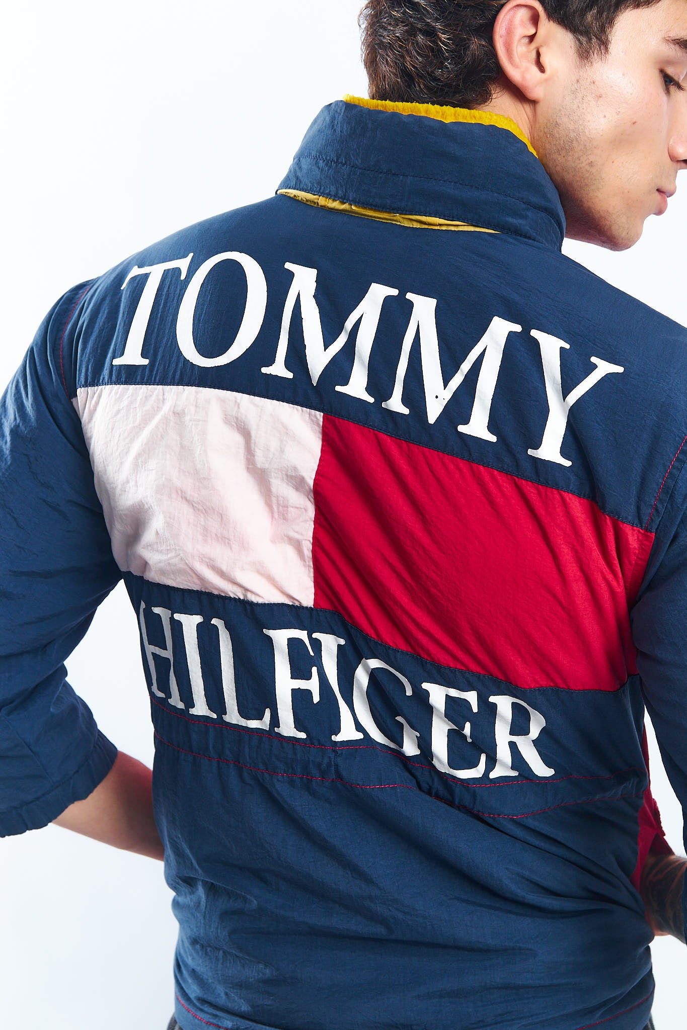 1990 Vintage Tommy Hilfiger Big Logo Jacket (XS/S)