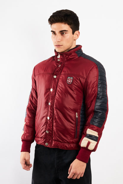 2000 Vintage Dolce & Gabbana Impermeable Puffer Moto Jacket (S/M)