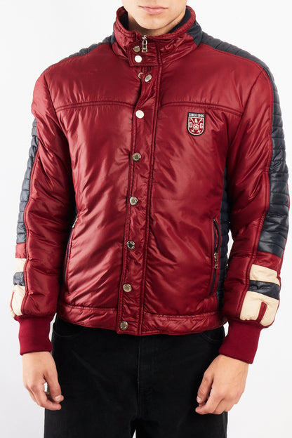 2000 Vintage Dolce & Gabbana Impermeable Puffer Moto Jacket (S/M)