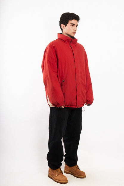 2000 Vintage Nautica Reversible Spell Out / Puffer Jacket (XL)