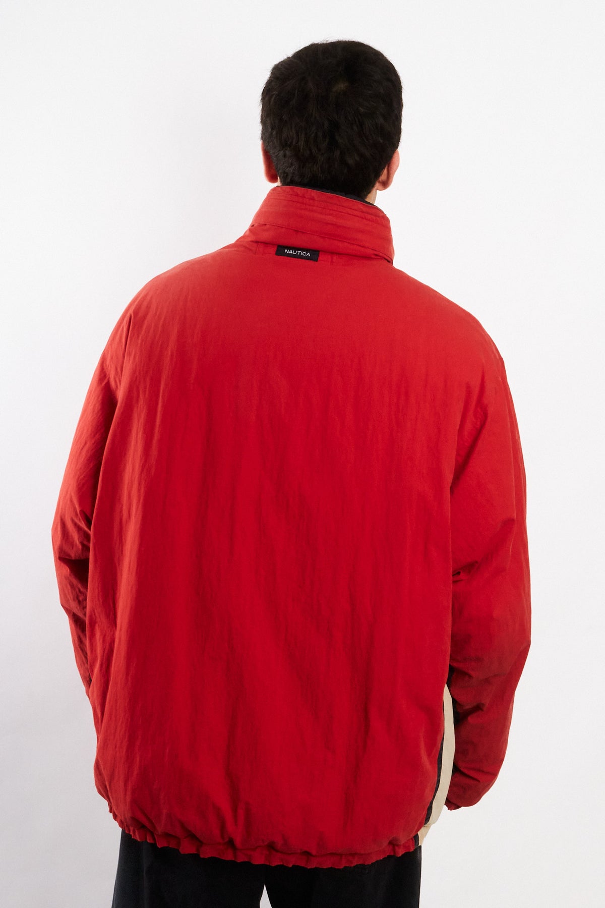 2000 Vintage Nautica Reversible Spell Out / Puffer Jacket (XL)