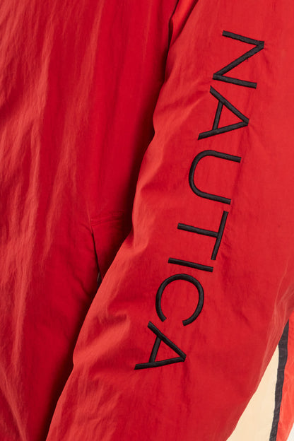 2000 Vintage Nautica Reversible Spell Out / Puffer Jacket (XL)