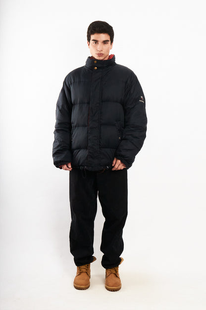 2000 Vintage Nautica Reversible Spell Out / Puffer Jacket (XL)
