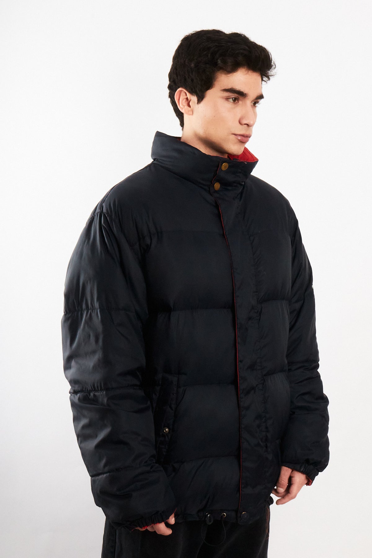 2000 Vintage Nautica Reversible Spell Out / Puffer Jacket (XL)