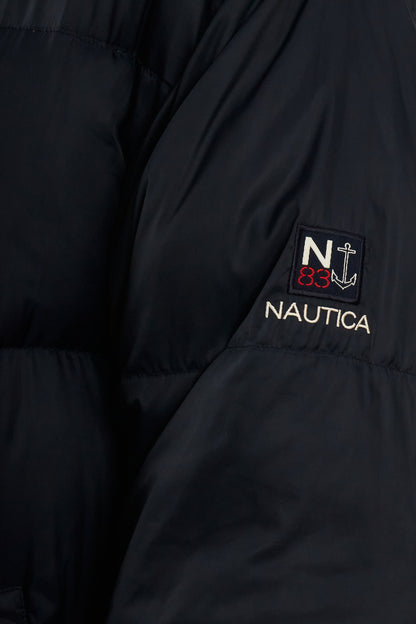 2000 Vintage Nautica Reversible Spell Out / Puffer Jacket (XL)