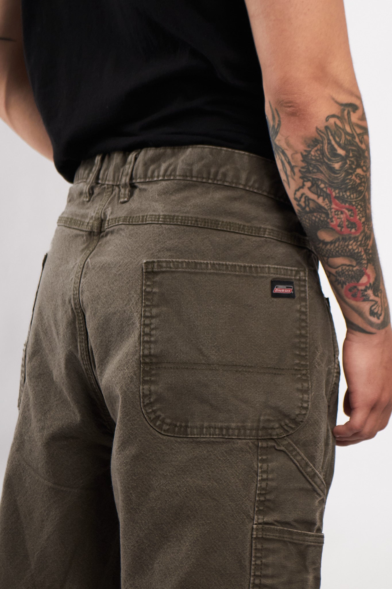 Vintage Dickies Washed Brown Carpenter Pant (32)