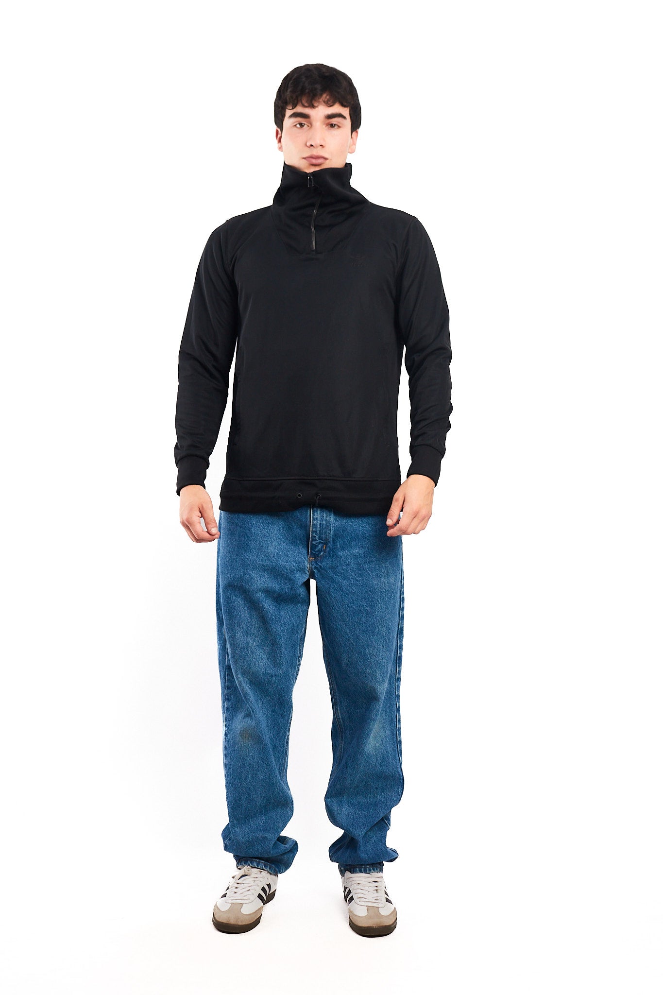 2016 Adidas All Black Quarter Zip (M)