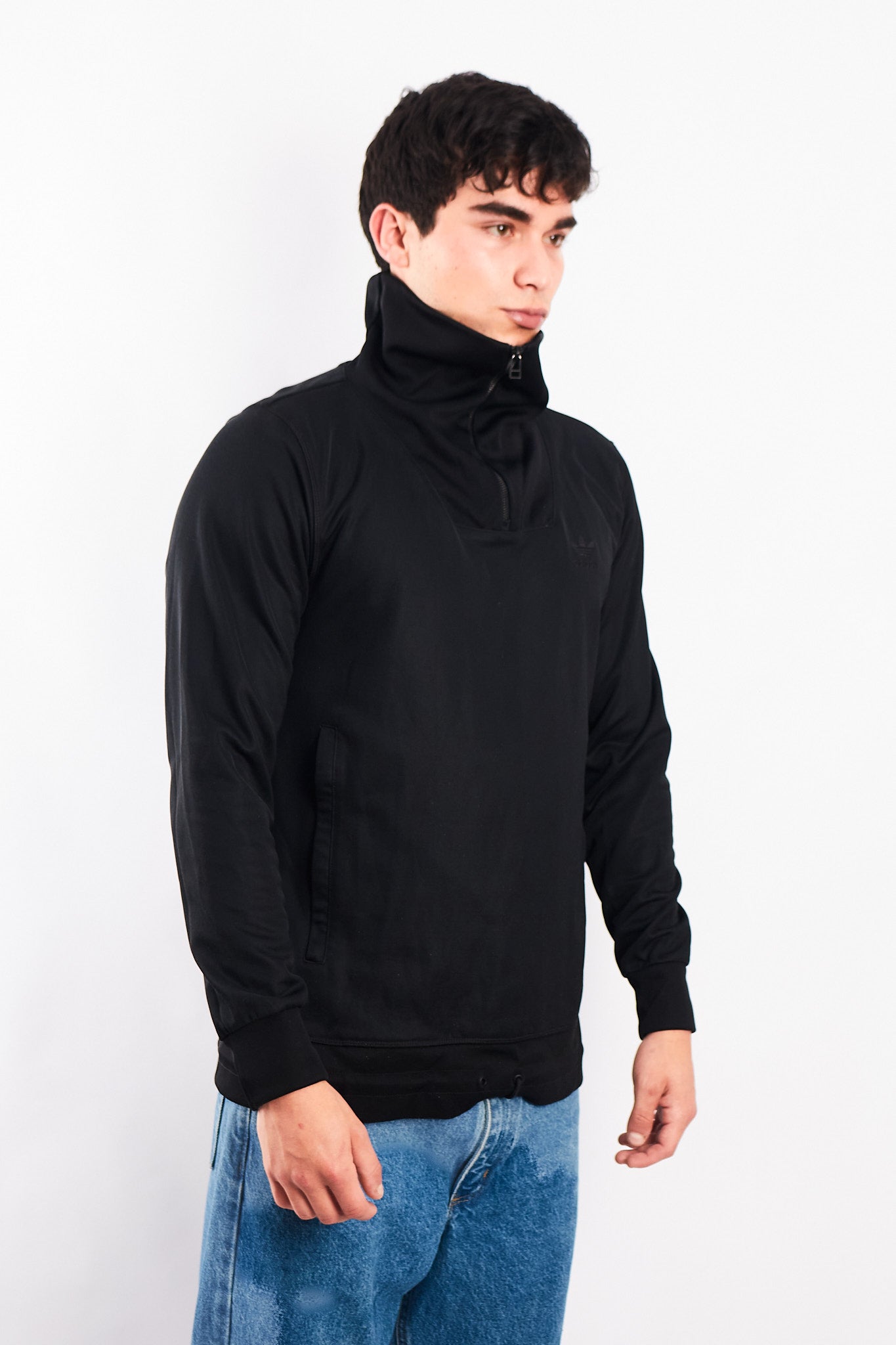 2016 Adidas All Black Quarter Zip (M)