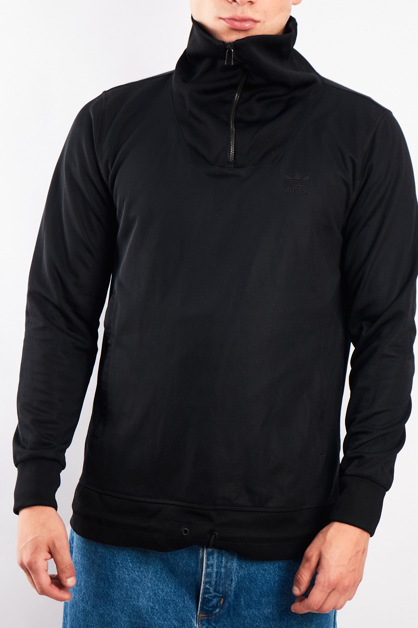 2016 Adidas All Black Quarter Zip (M)