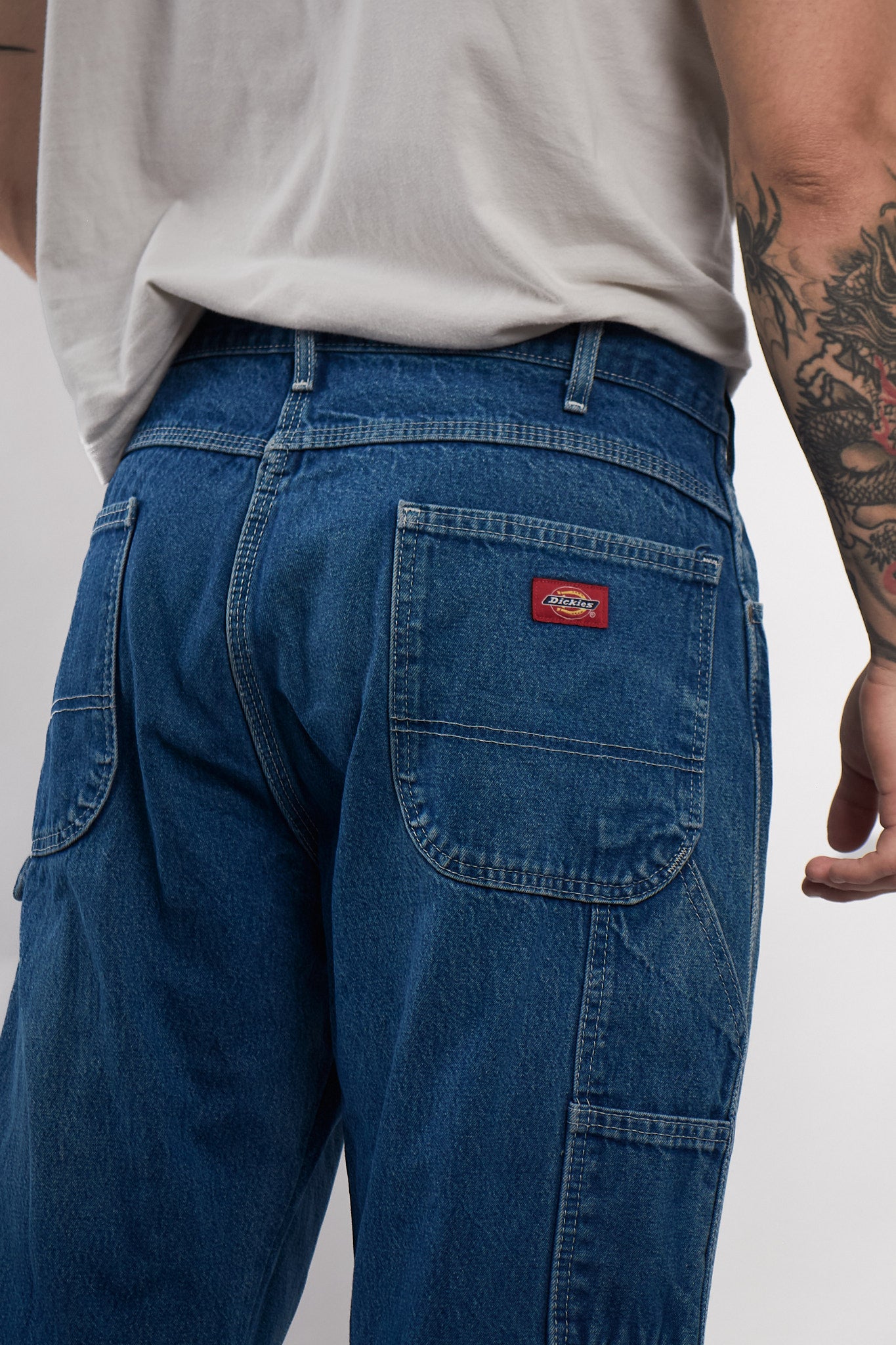 2000 Dickies Washed Denim Carpenter (34/36)