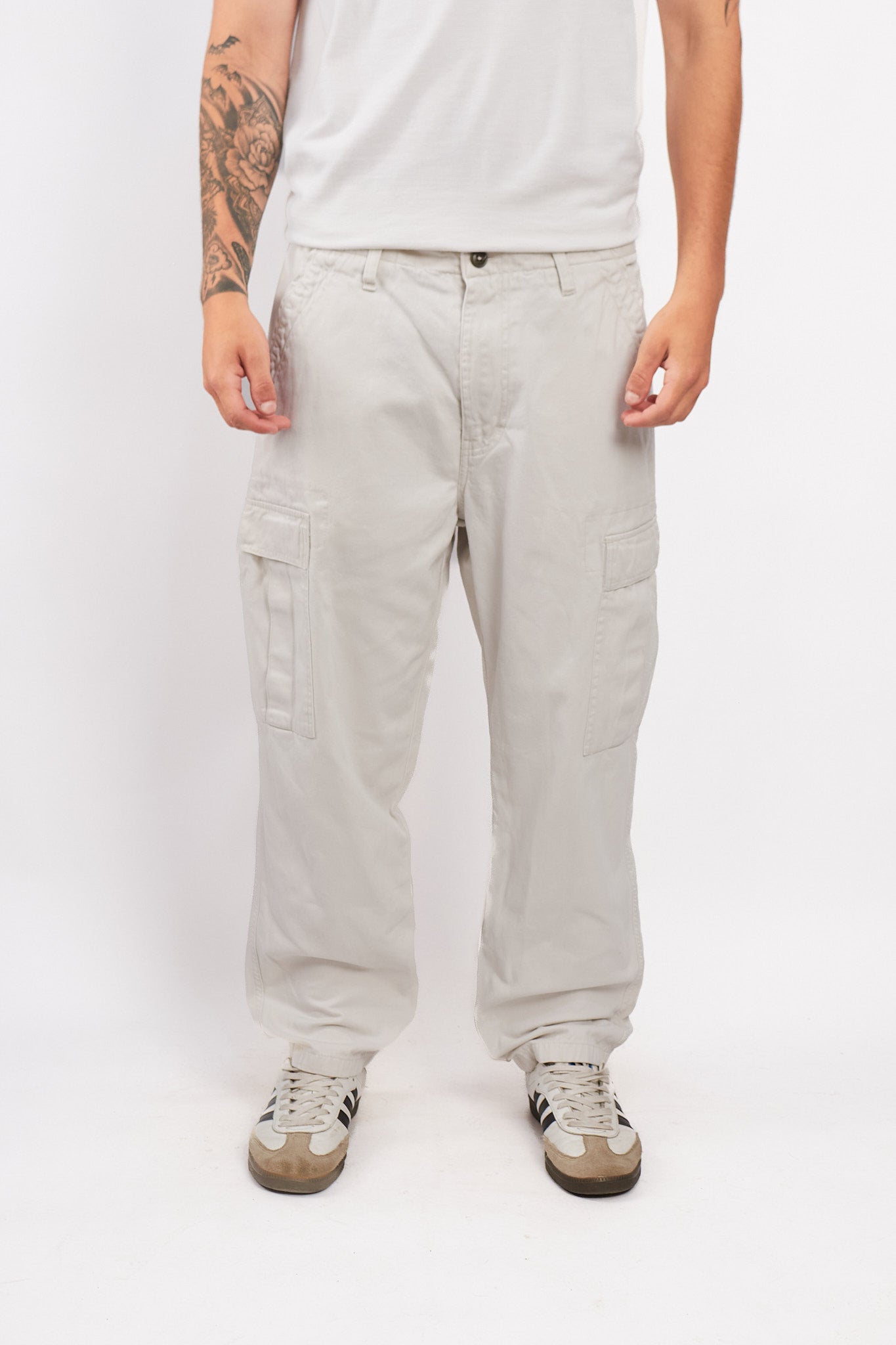 2000 Chaps White Cargo Pant (34) – Vindays