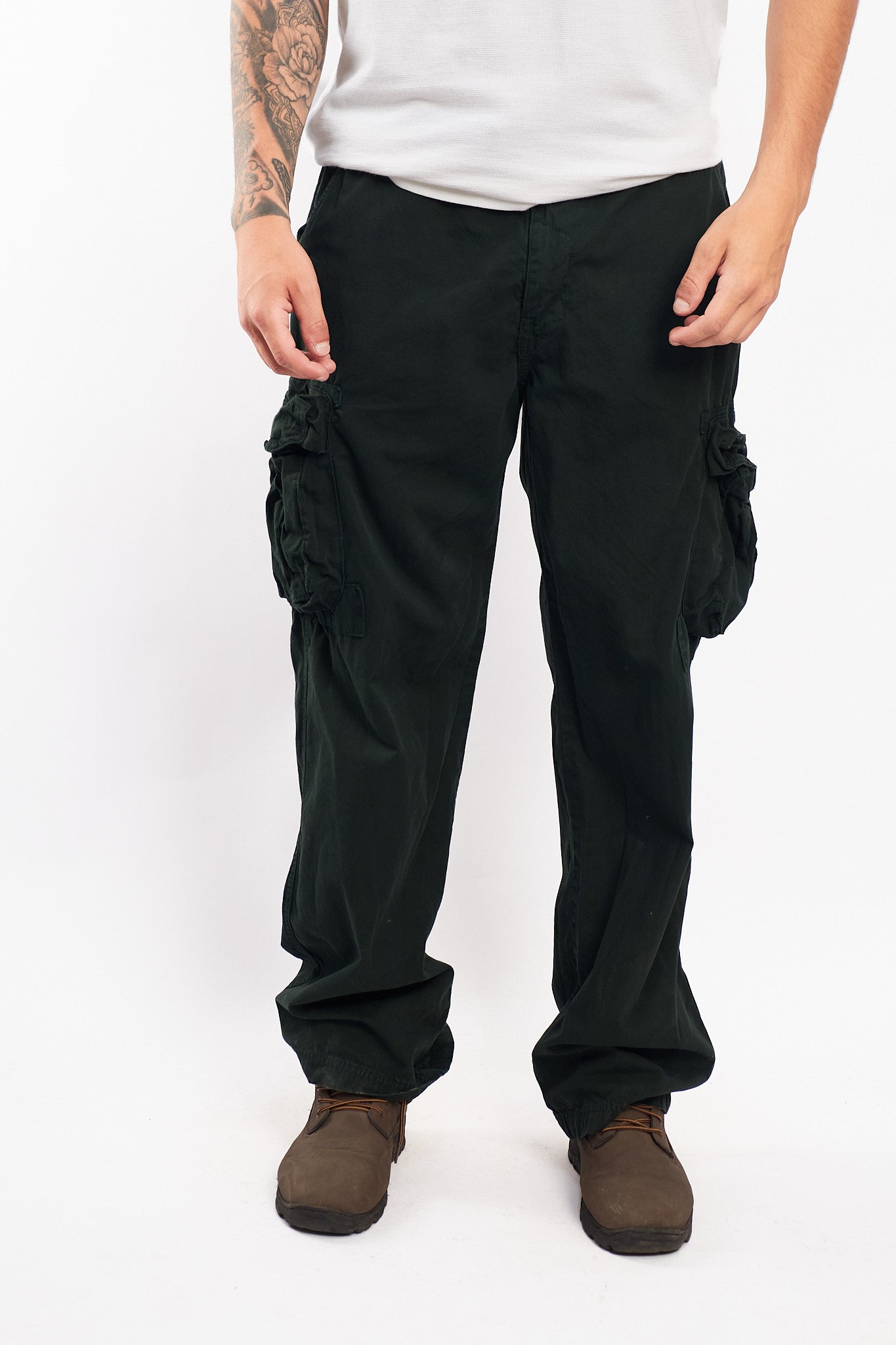 2000 Lacoste Army Green Cargo Pant (34/36)