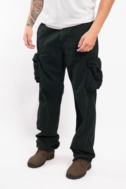 2000 Lacoste Army Green Cargo Pant (34/36)
