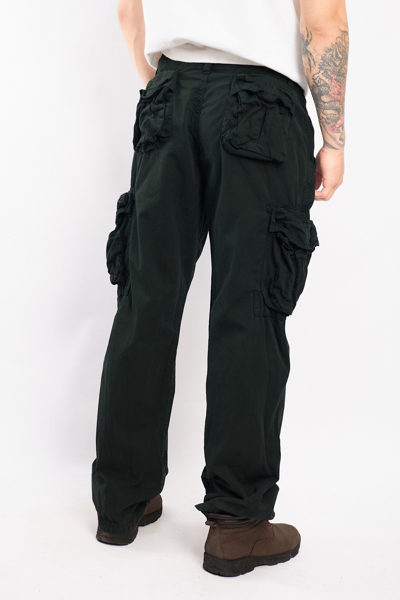 2000 Lacoste Army Green Cargo Pant (34/36)