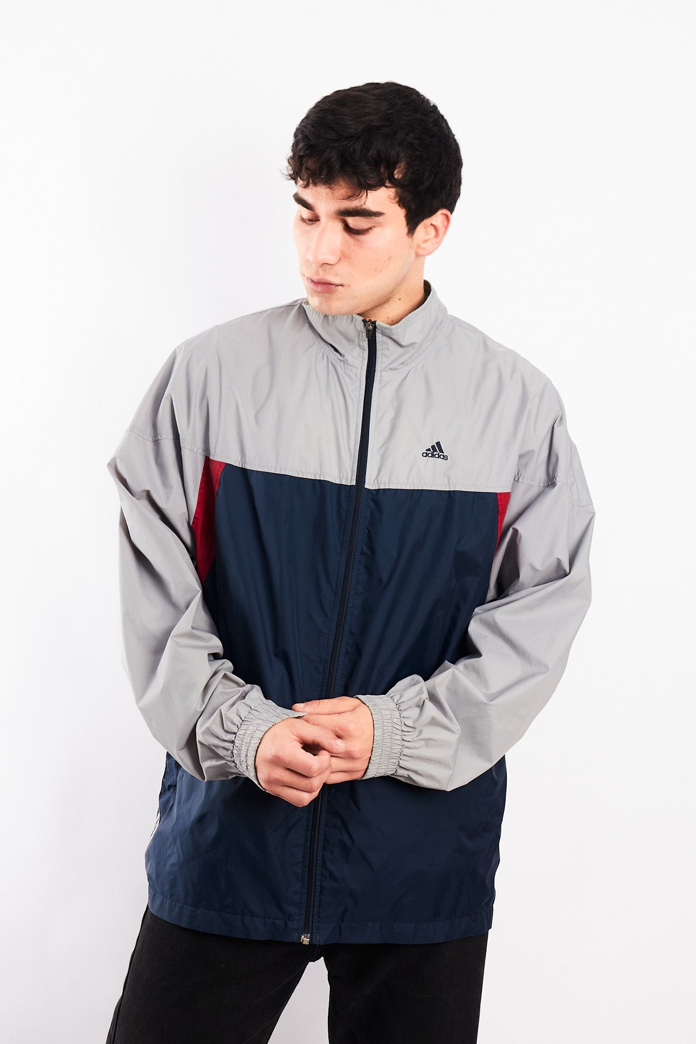 2002  Vintage Adidas Track Jacket (L/XL)
