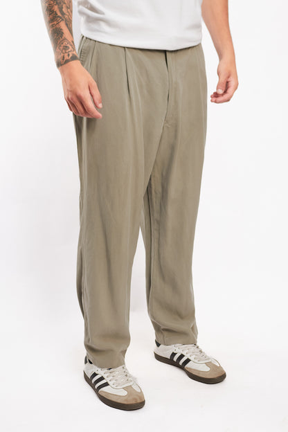 2000 Nautica Gray Silk Pant (34/36)