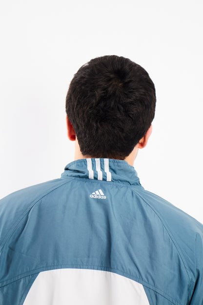 2000 Adidas Steel Blue Track Jacket (S/M)