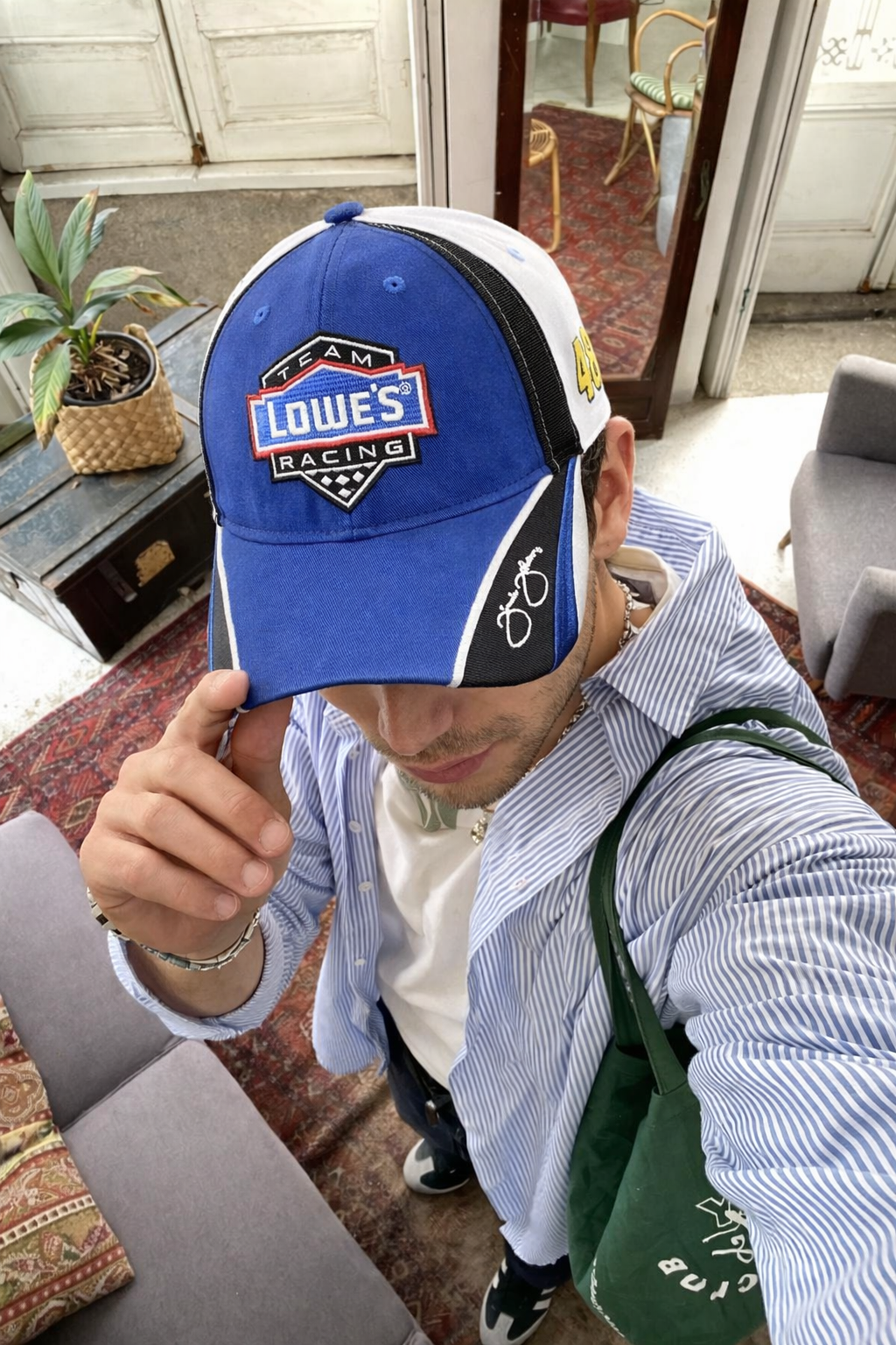Vintage Nascar Lowe's Jimmie Johnson Cap