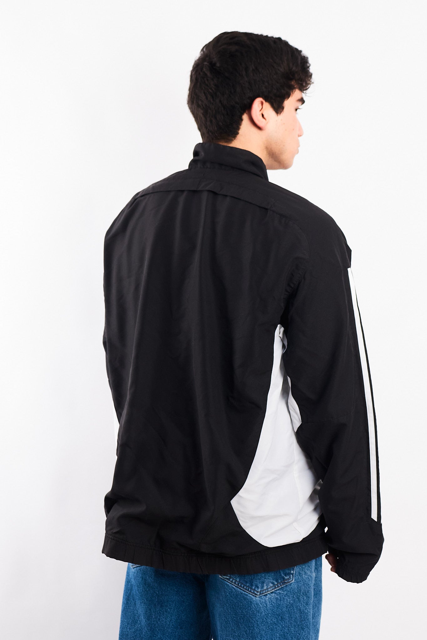 2009 Adidas Black and White Track Jacket (M/L)