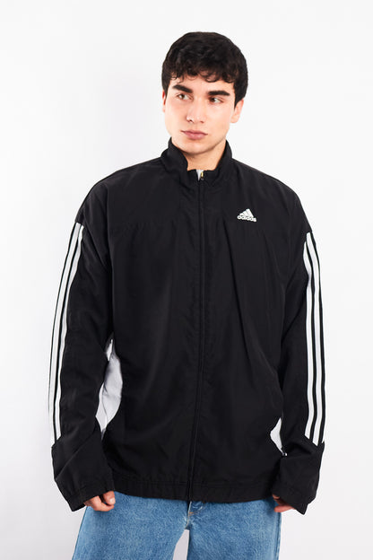 2009 Adidas Black and White Track Jacket (M/L)