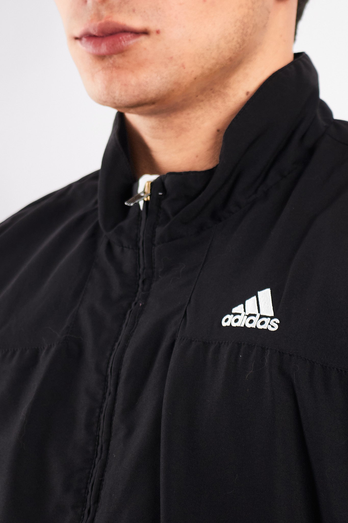 2009 Adidas Black and White Track Jacket (M/L)