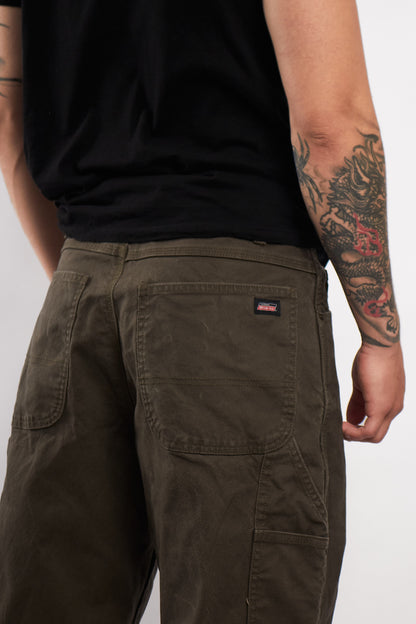 2000 Vintage Dickies Chocolate Carpenter Pant (34)