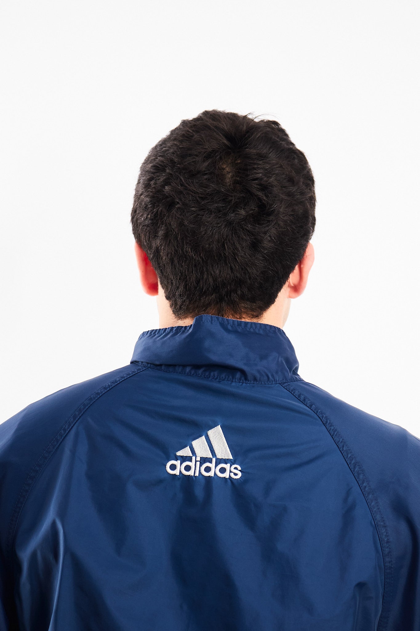2000 Adidas Navy Track Jacket (M)