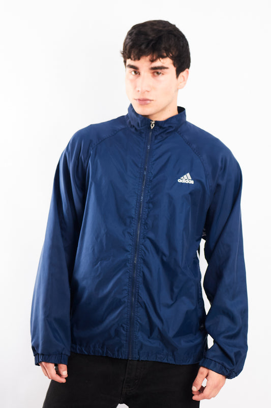 2000 Adidas Navy Track Jacket (M)