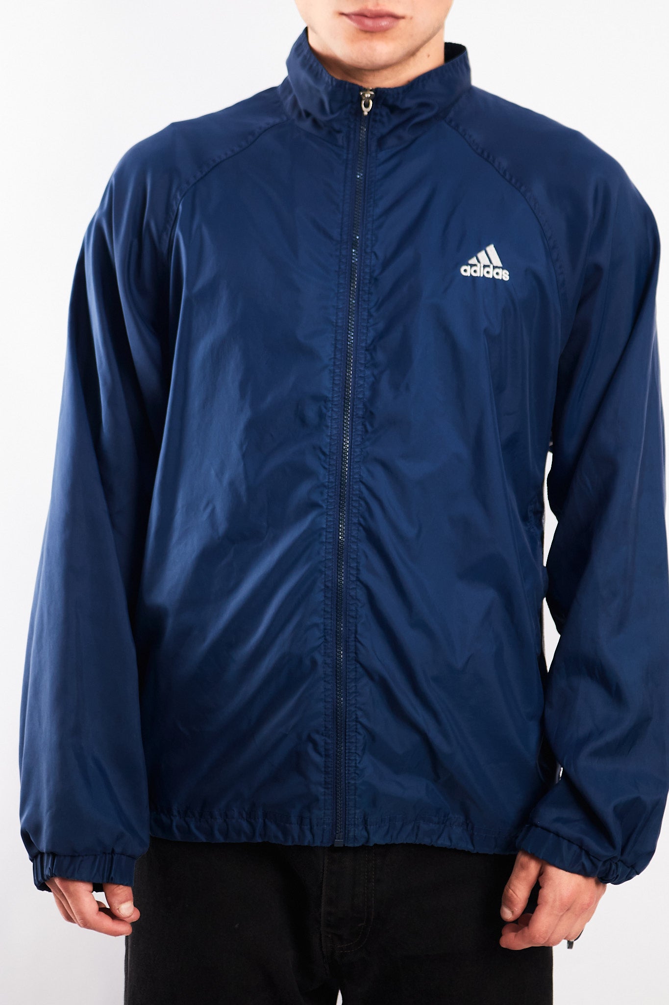2000 Adidas Navy Track Jacket (M)