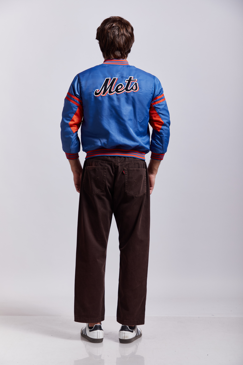 2000 Genuine Merchandise New York Mets Satin Jacket (XS)