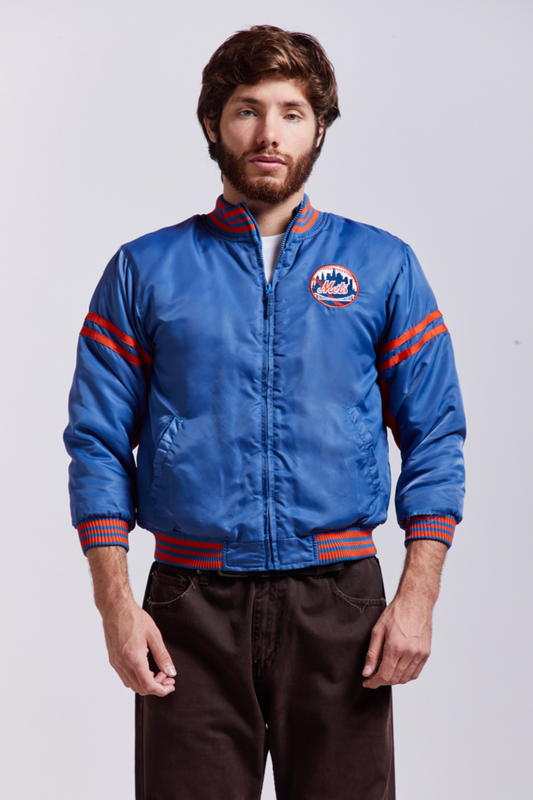 2000 Genuine Merchandise New York Mets Satin Jacket (XS)
