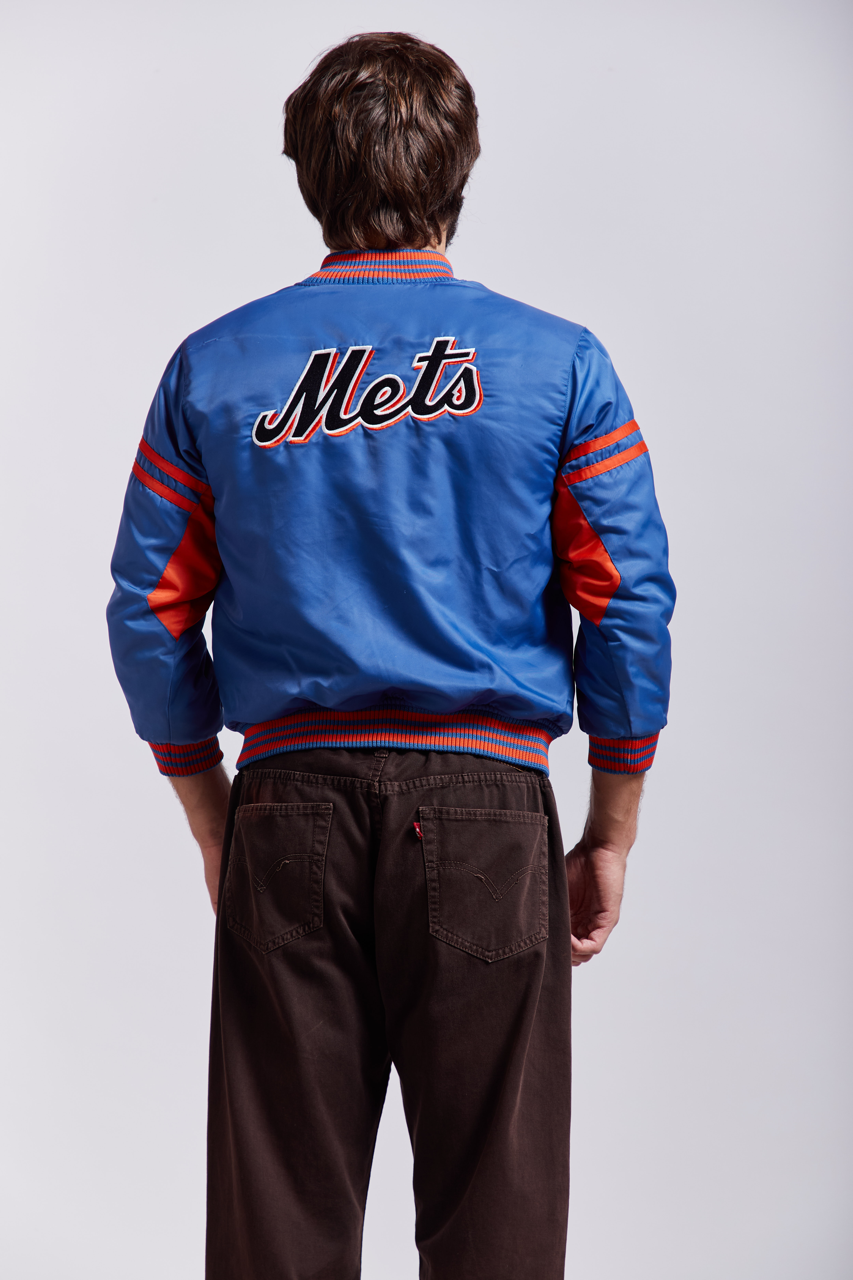 2000 Genuine Merchandise New York Mets Satin Jacket (XS)