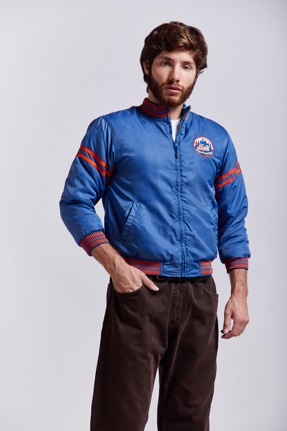 2000 Genuine Merchandise New York Mets Satin Jacket (XS)