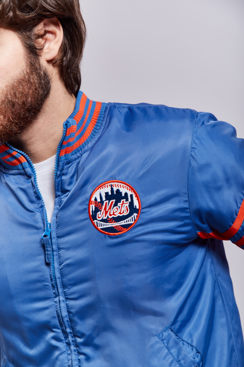 2000 Genuine Merchandise New York Mets Satin Jacket (XS)