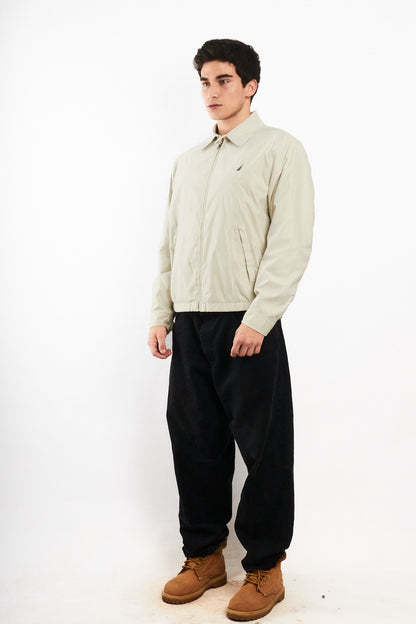 2000 Vintage Nautica Impermeable Bi-Swing Bone Harrington (M)