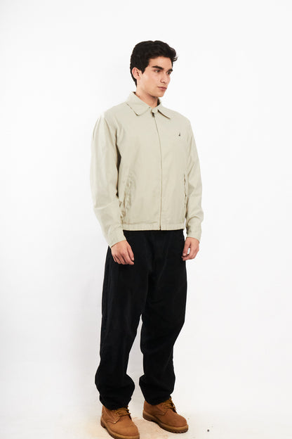 2000 Vintage Nautica Impermeable Bi-Swing Bone Harrington (M)
