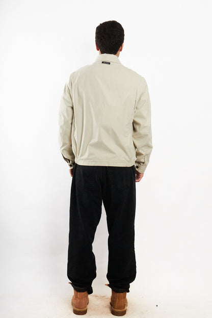 2000 Vintage Nautica Impermeable Bi-Swing Bone Harrington (M)