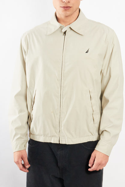 2000 Vintage Nautica Impermeable Bi-Swing Bone Harrington (M)