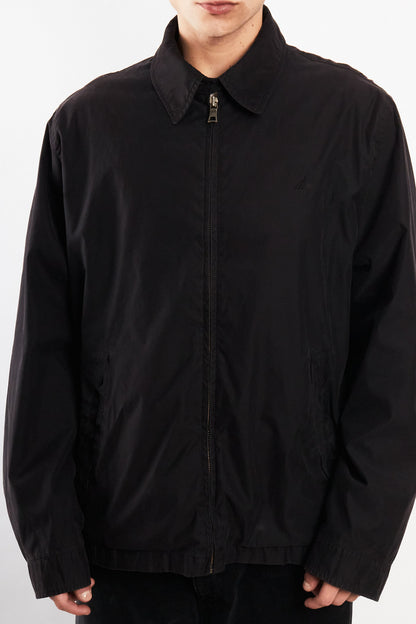 2000 Vintage Nautica Impermeable Bi-Swing Black Harrington (XL)