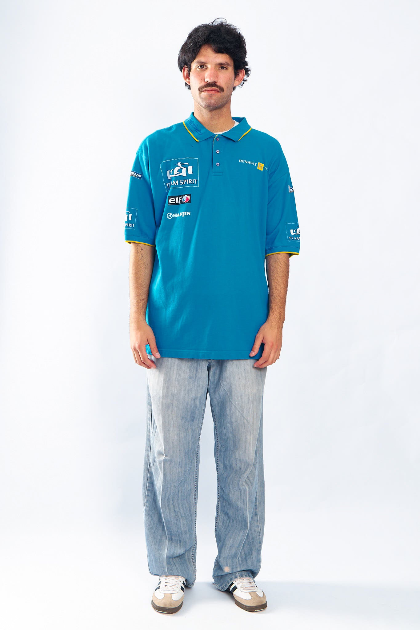 Vintage F1 Renault Team Polo Shirt (XL/XXL)