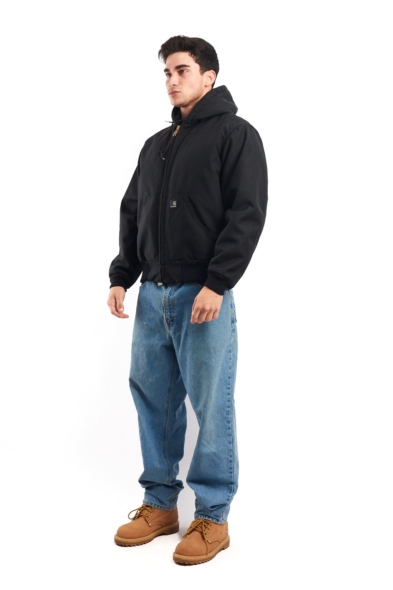 Carhartt J133 Black Duck Impermeable Active Jacket (S/M)