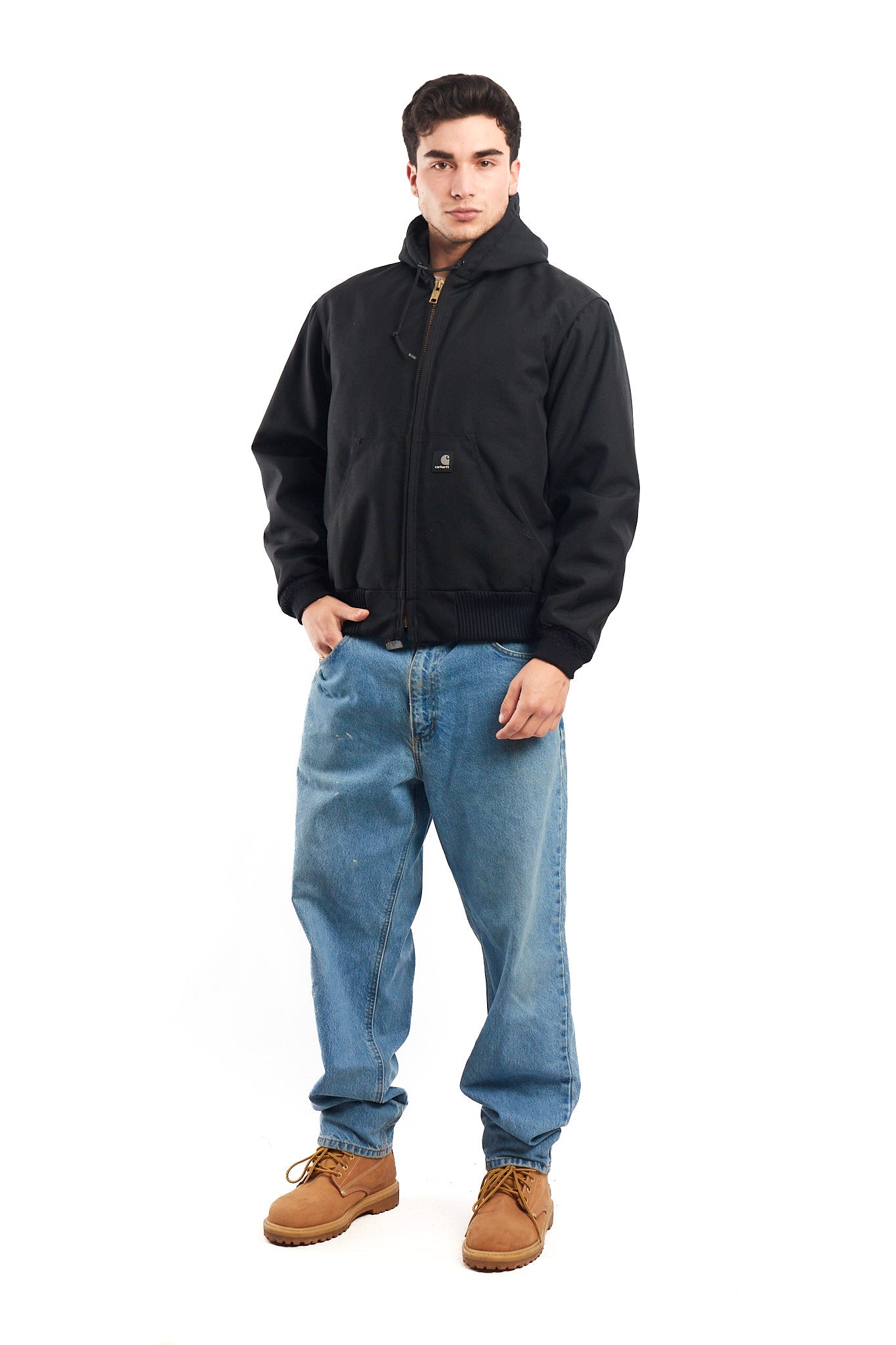 Carhartt J133 Black Duck Impermeable Active Jacket (S/M)