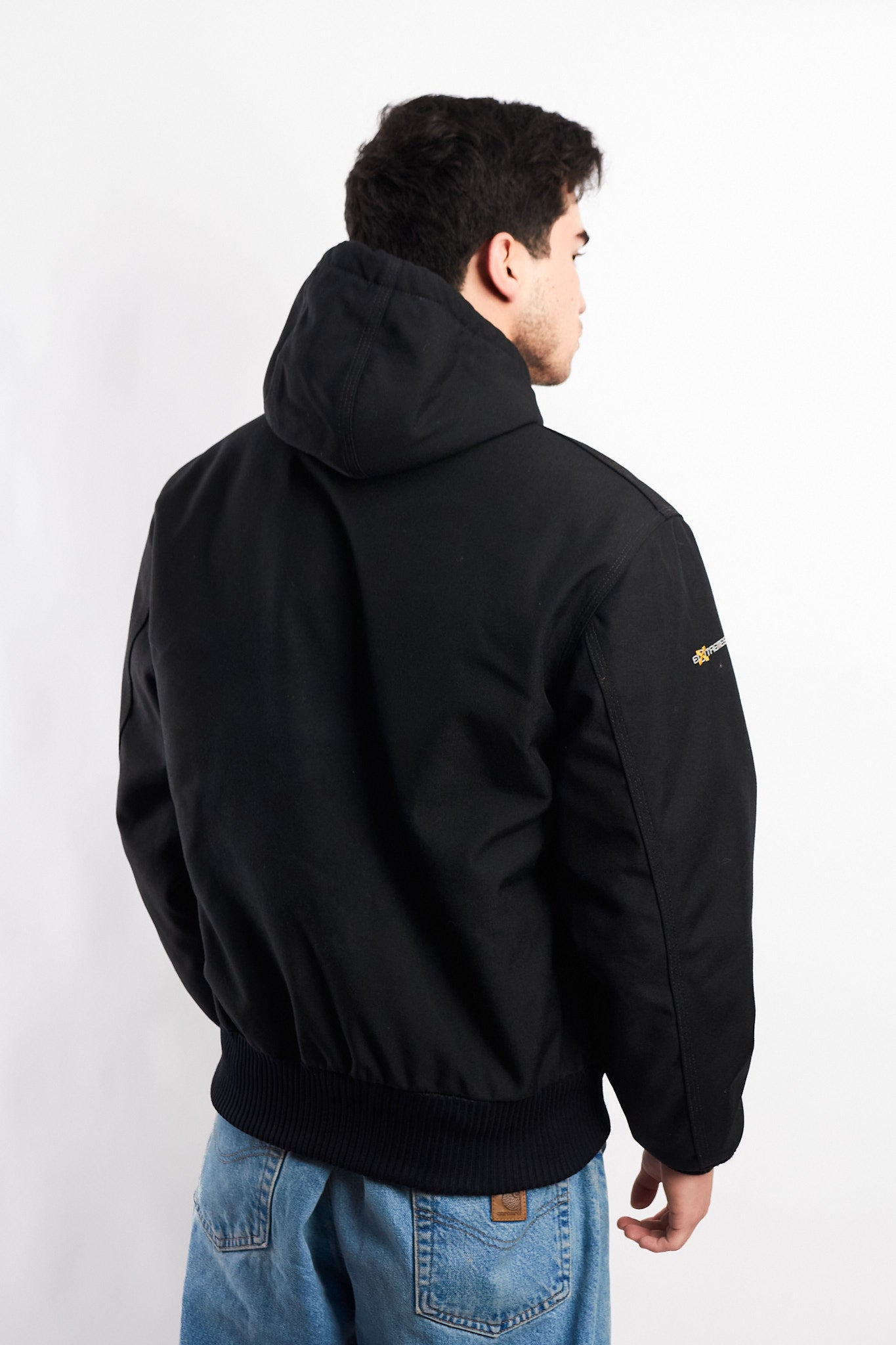 Carhartt J133 Black Duck Impermeable Active Jacket (S/M)