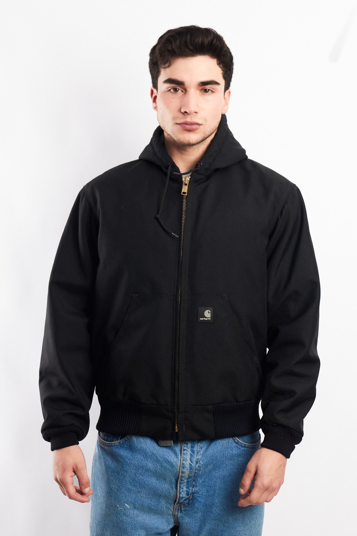 Carhartt J133 Black Duck Impermeable Active Jacket (S/M)