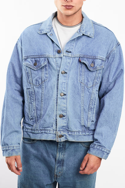 Vintage Levi's Light Blue Trucker Jacket (M/L)