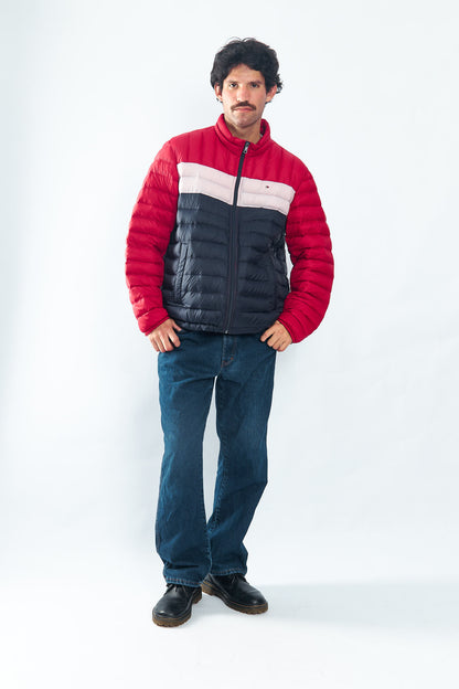 2000 Tommy Hilfiger Packable Down Puffer Jacket (L/XL)