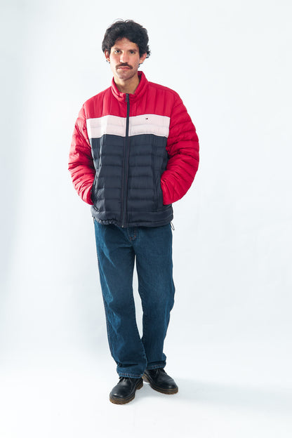 2000 Tommy Hilfiger Packable Down Puffer Jacket (L/XL)