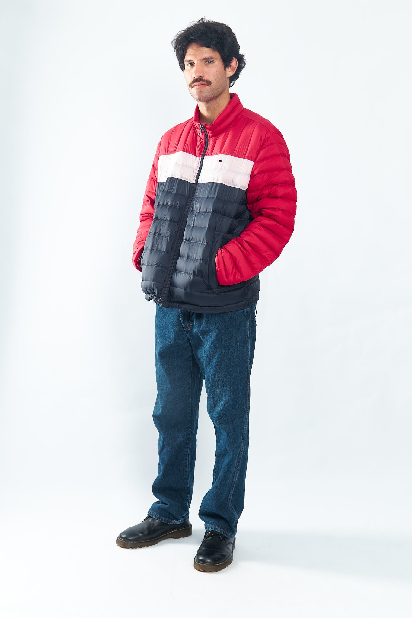 2000 Tommy Hilfiger Packable Down Puffer Jacket (L/XL)